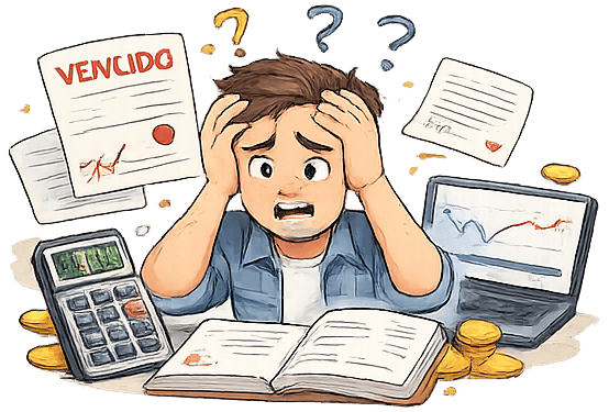 Financeiro no escuro Financeiro no escuro